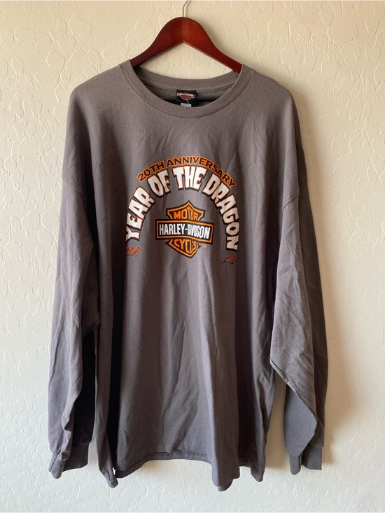 Harley-Davidson Other - Harley-Davidson 20th Anniversary Gray Long Sleeve Tee, Maryville, TN 3XL